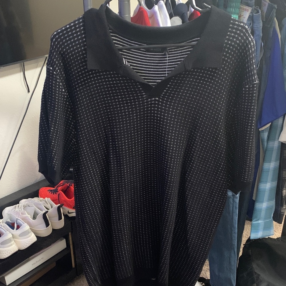 Truth Black and White Patterned Shirt